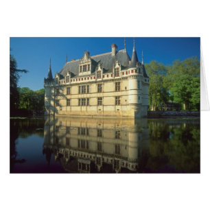 Château de Azay-le-Rideau, Indre-et-Loire, Hälsningskort