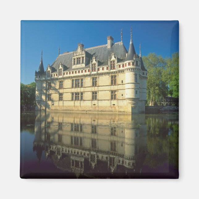 Château de Azay-le-Rideau, Indre-et-Loire, Magnet (Framsidan)