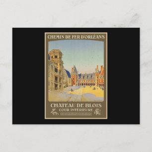 Chateau de Blois Cour intrieure Vykort