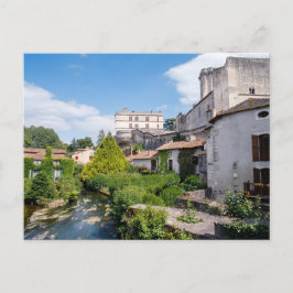 Château de Bourdeilles och Dronnefloden, Dordogne Vykort