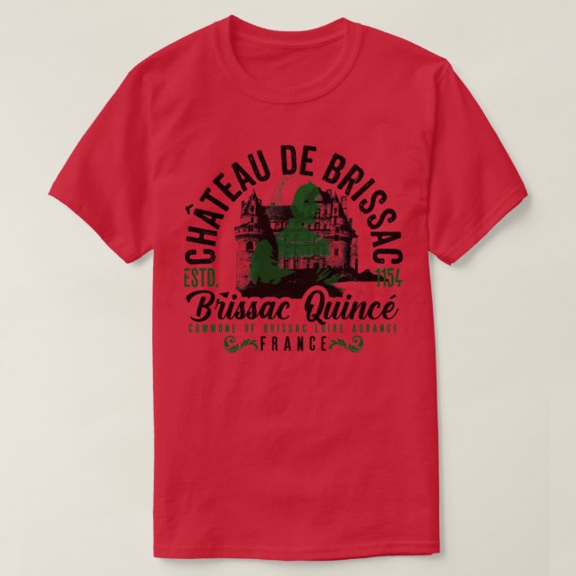 Chateau de Brissac T Shirt (Design framsida)