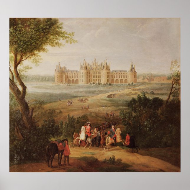 Chateau de Chambord, 1722 Poster (Framsidan)