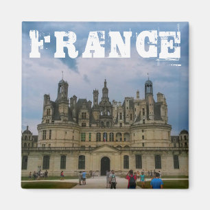 Château de Chambord Castle Architecture Frankrike Magnet