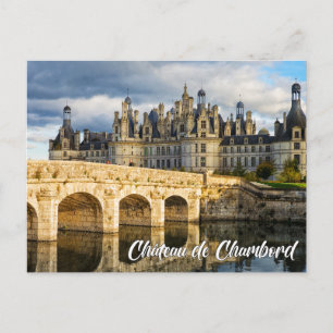 Chateau de Chambord, Chambord, Frankrike Vykort