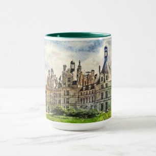 Chateau de Chambord, Frankrike. Mugg