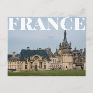 Château de Chantilly, Chantilly, Frankrike Vykort