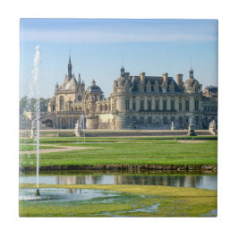 Chateau de Chantilly och Le Notre Garden - Frankri Kakelplatta