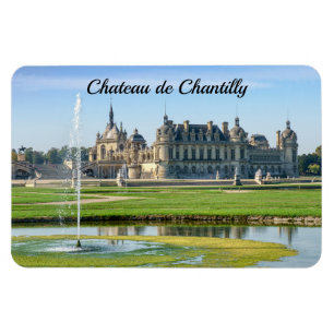 Chateau de Chantilly och Le Notre Garden - Frankri Magnet