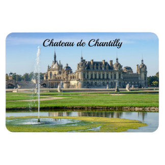 Chateau de Chantilly och Le Notre Garden - Frankri Magnet