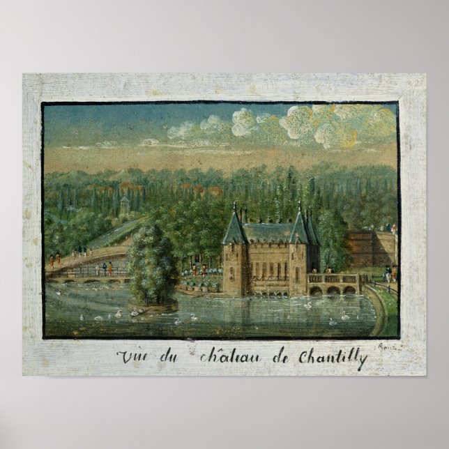 Chateau de Chantilly Poster (Framsidan)