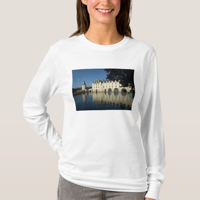 Château de Chenonceau, floden Cher, Loir-et-Cher,  Tee Shirt (Framsida)