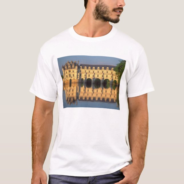 Château de Chenonceau, floden Cher, Loir-et-Cher, Tee Shirt (Framsida)