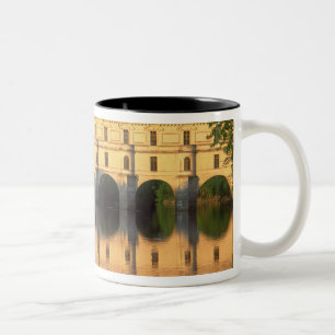 Château de Chenonceau, floden Cher, Loir-et-Cher, Två-Tonad Mugg