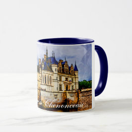 Chateau de Chenonceau. Frankrike. Mugg