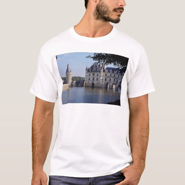 Chateau De Chenonceau, frankrike T Shirt (Framsida)