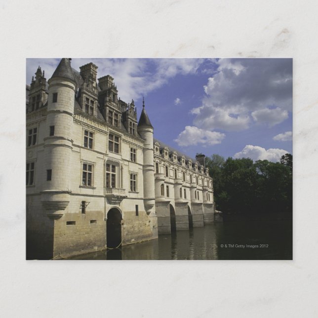 Chateau de Chenonceau i Frankrike Vykort (Framsida)