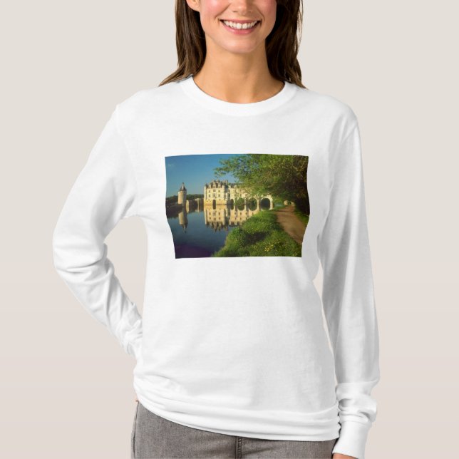 Château de Chenonceau, Loire-dalen, Tee Shirt (Framsida)