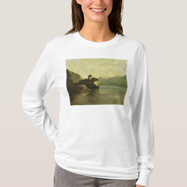 Chateau de Chillon, 1874 T-shirt (Framsida)