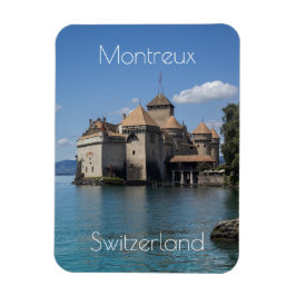 Chateau de Chillon i Montreux, Schweiz Magnet