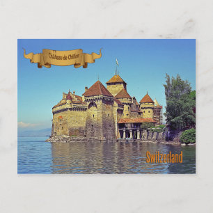 Chateau de Chillon, Schweiz Vykort