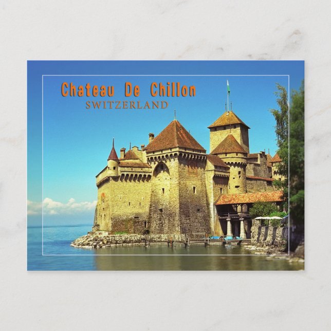 Château de Chillon Vykort (Framsida)