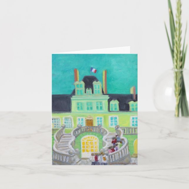 Chateau de Fontainebleau Fantasi Kort (Framsida)