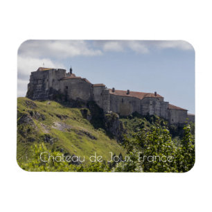 Château de Joux, Doubs, Frankrike Magnet