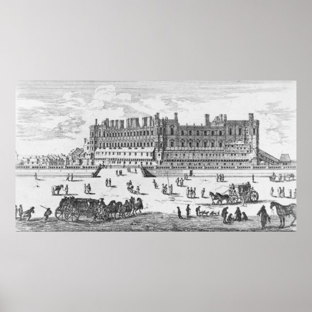 Chateau de Saint-Germain-en-Laye Poster (Framsidan)