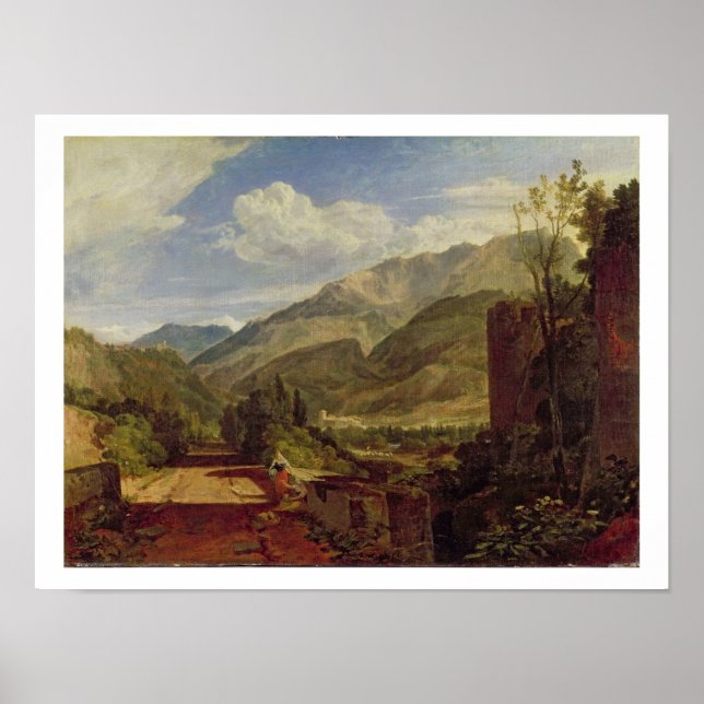 Chateau de St. Michael, Bonneville, Savoy, 1803 (o Poster (Framsidan)