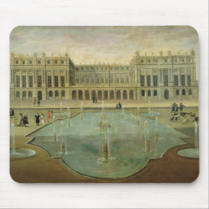 Chateau de Versailles från den trädgårds- sidan Musmatta