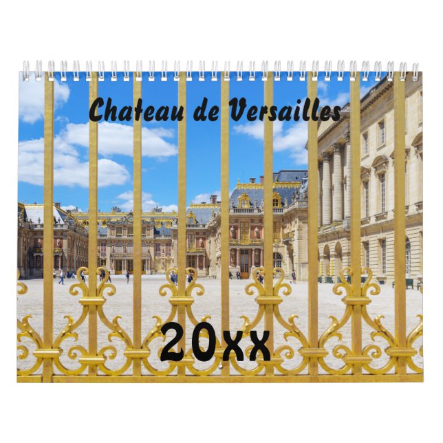 Chateau de Versailles Kalender (Omslag)