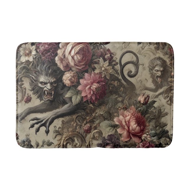 Château des Loups - Gothic Baroque Werevarg Badrumsmatta (Framsidan)