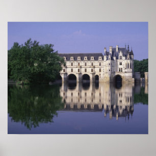 Chateau du Chenonceau, Loire-dalen, Poster