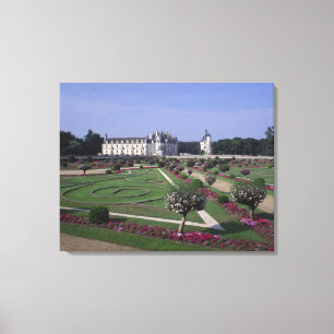 Chateau du Chenonceau, Loire Valley, Canvastryck