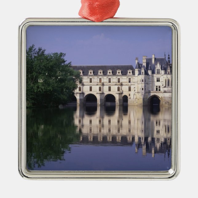 Chateau du Chenonceau, Loire Valley Julgransprydnad Metall (Framsidan)