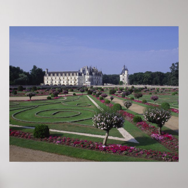 Chateau du Chenonceau, Loire Valley Poster (Framsidan)
