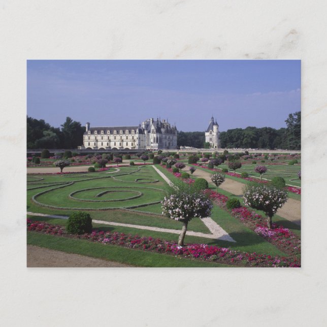 Chateau du Chenonceau, Loire Valley, Vykort (Framsida)