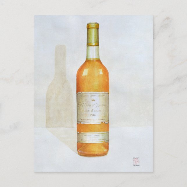Chateau d'Yquem 2003 Vykort (Framsida)