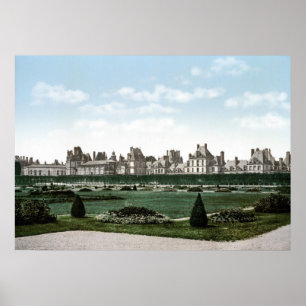 Chateau Fontainebleau Poster
