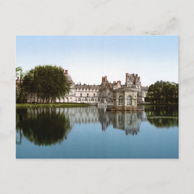 Chateau Fontainebleau Vykort (Framsida)