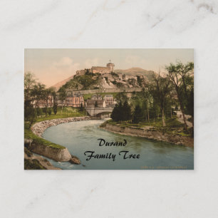 Château Fort de Lourdes, Lourdes, Frankrike Visitkort