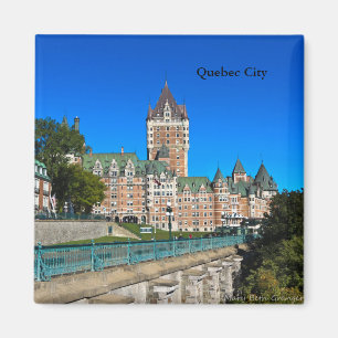 Chateau Frontenac i Quebec City Magnet