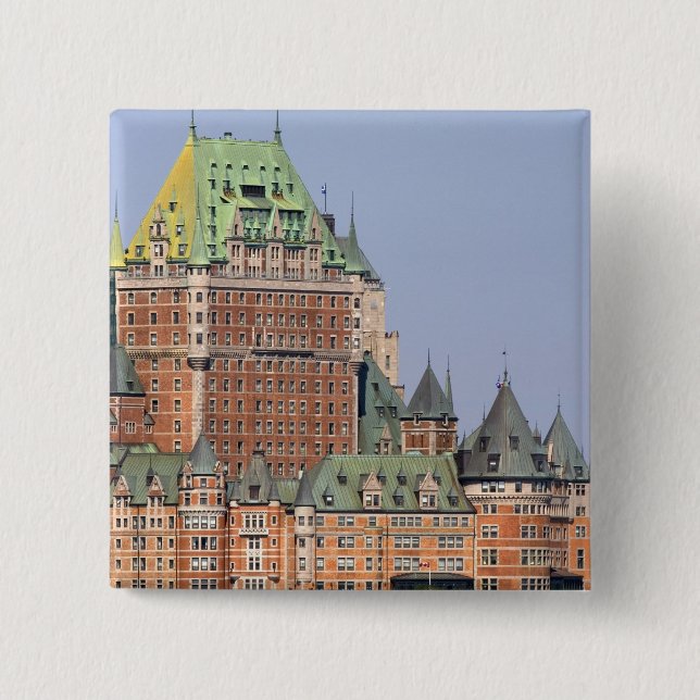Château Frontenac i Québec, Kanada. Knapp (Framsida)