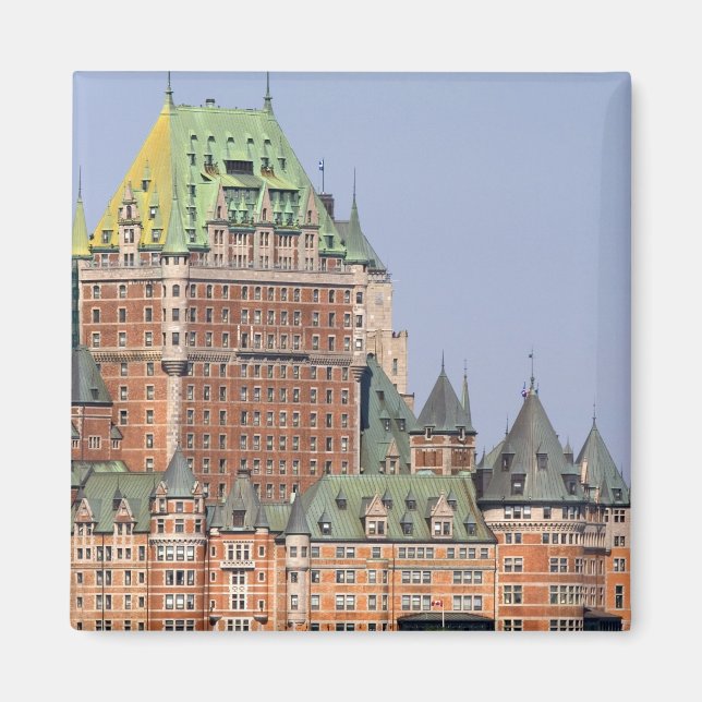 Chateau Frontenac i Québec, Kanada. Magnet (Framsidan)