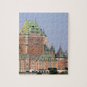 Château Frontenac i Québec, Kanada. Pussel