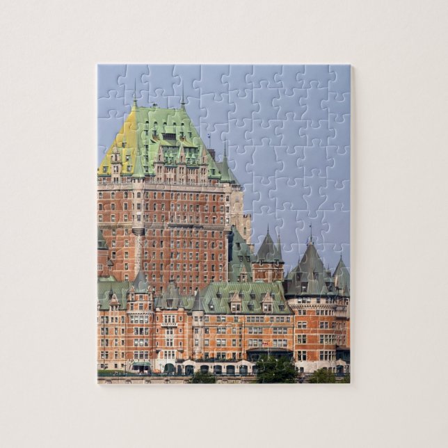 Château Frontenac i Québec, Kanada. Pussel (Vertikal)