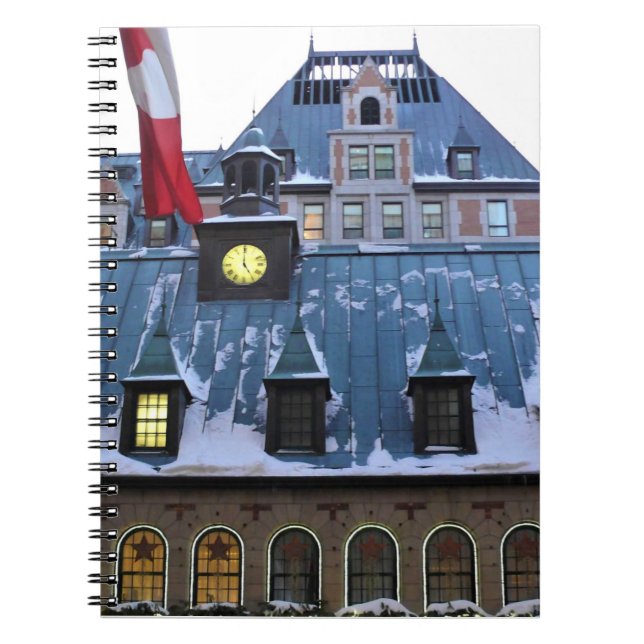 Chateau Frontenac, Quebec, Kanada Anteckningsbok (Framsidan)