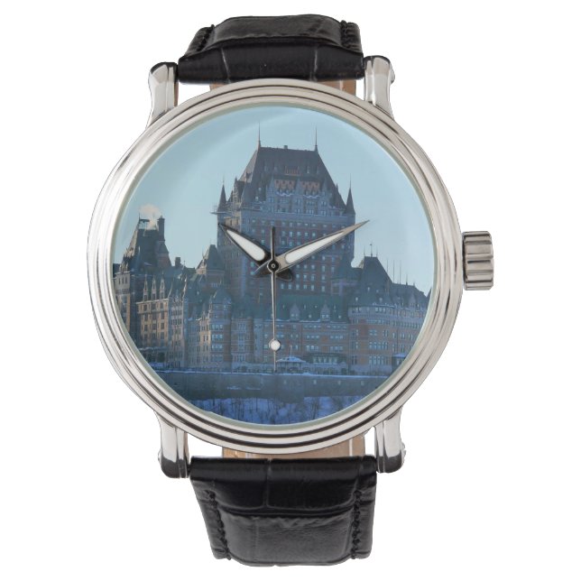 Chateau Frontenac, Quebec, Kanada Armbandsur (Framsida)