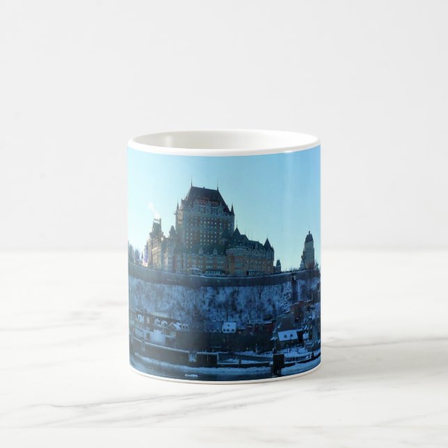 Chateau Frontenac, Quebec, Kanada Kaffemugg (Center)
