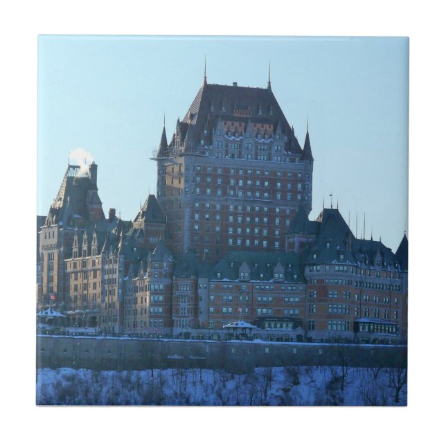 Chateau Frontenac, Quebec, Kanada Kakelplatta (Framsidan)